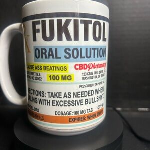 Humorous Prescription Mug